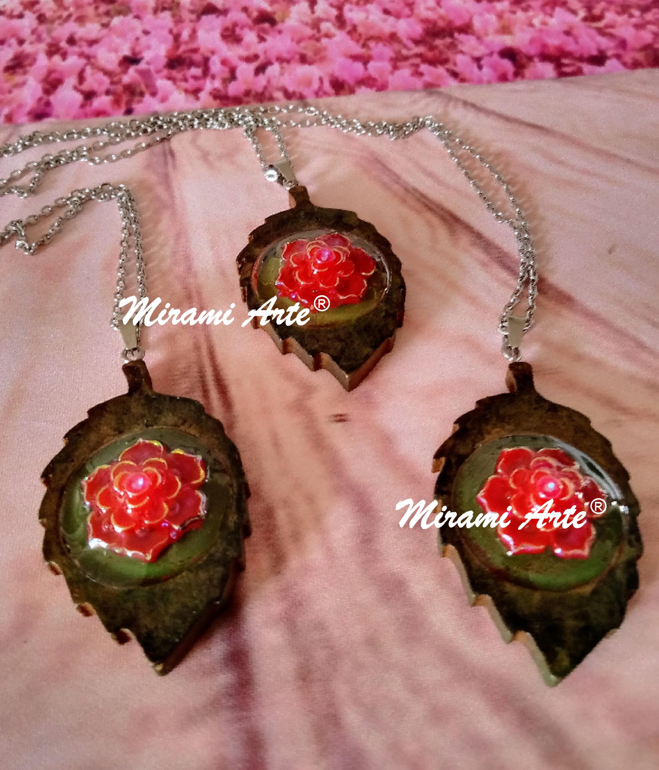 Colgante Base Madera en Resina - Imagen 3