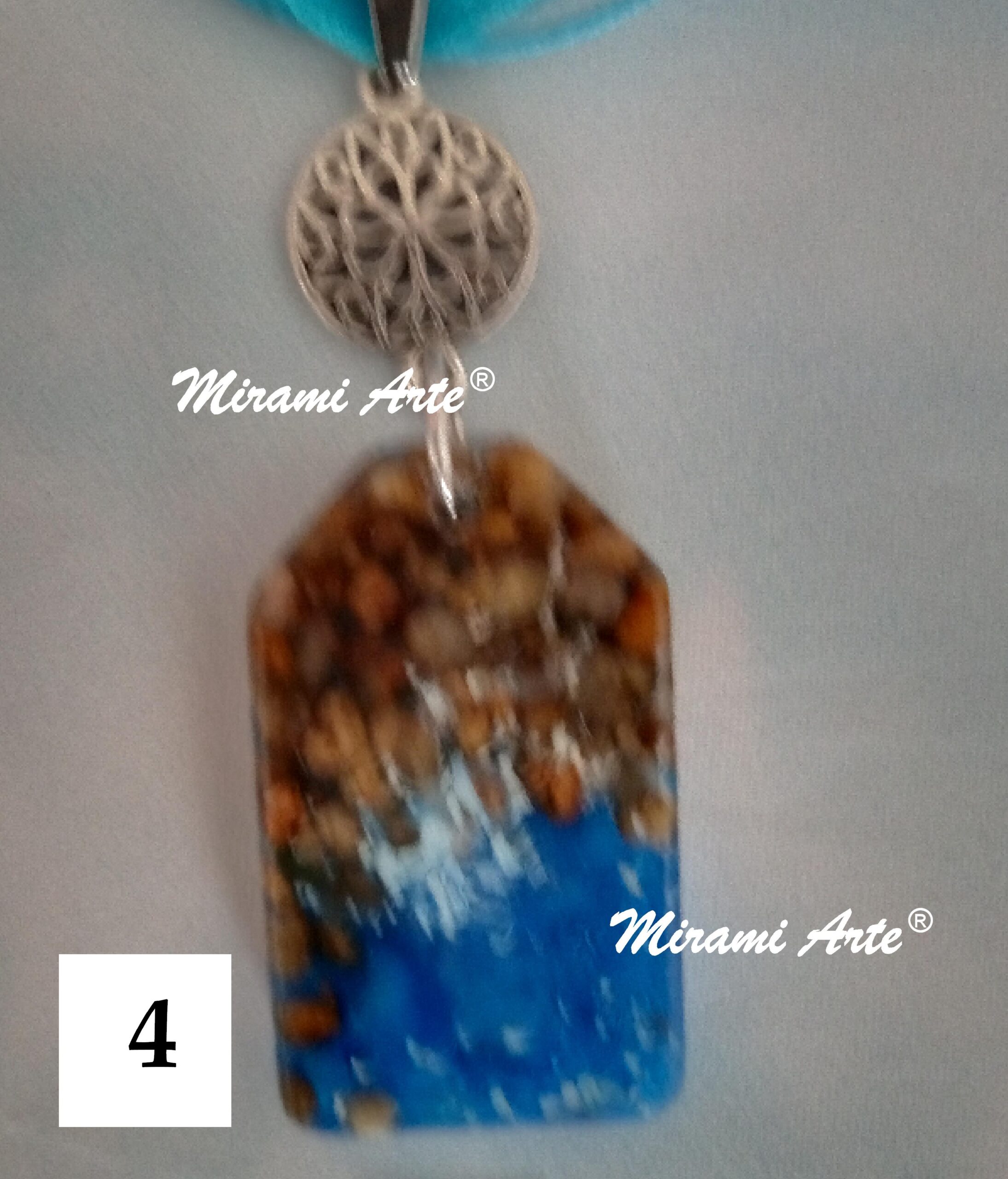 Colgante Nostalgias Playeras en Resina Transparente - Imagen 9