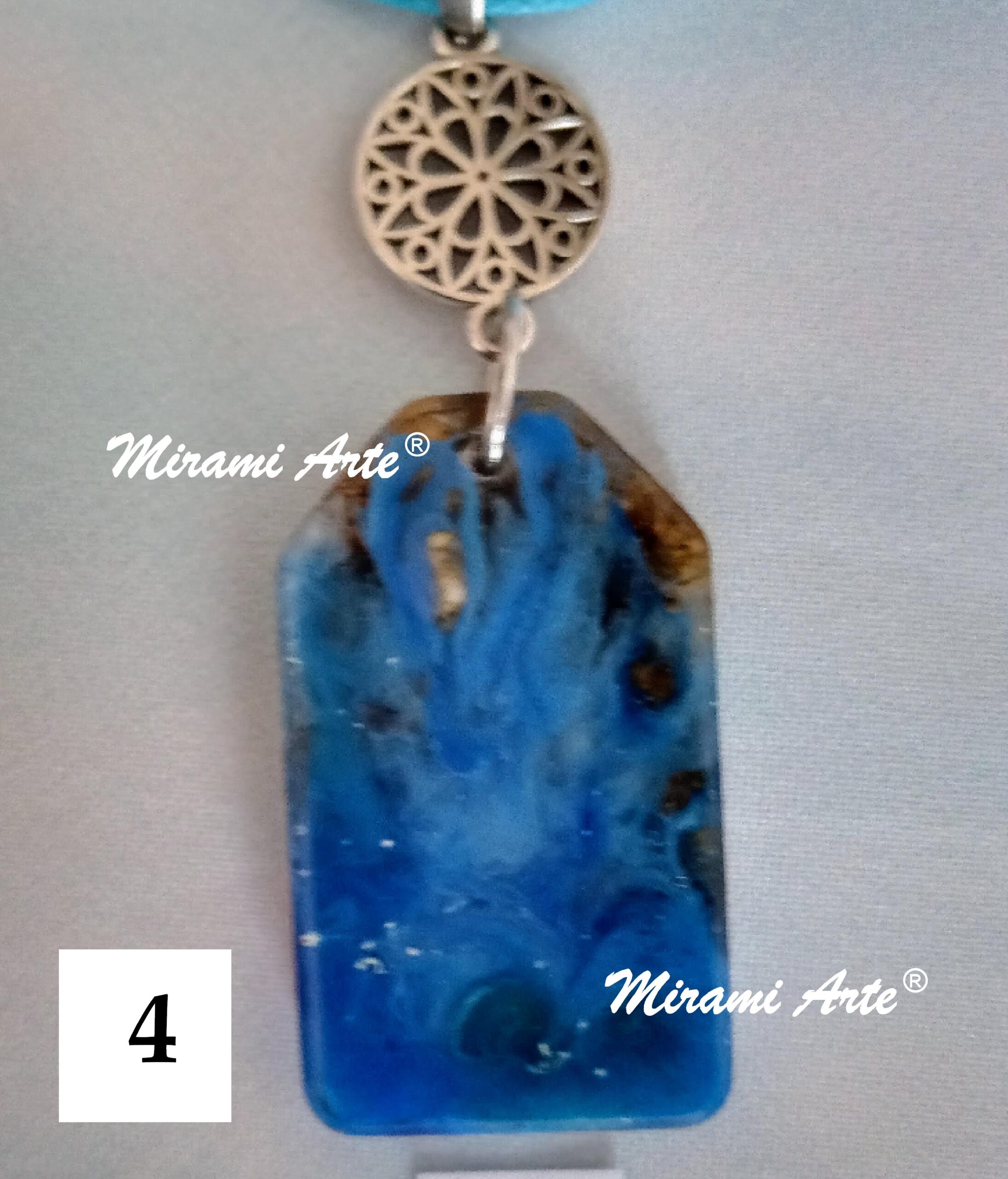 Colgante Nostalgias Playeras en Resina Transparente - Imagen 10