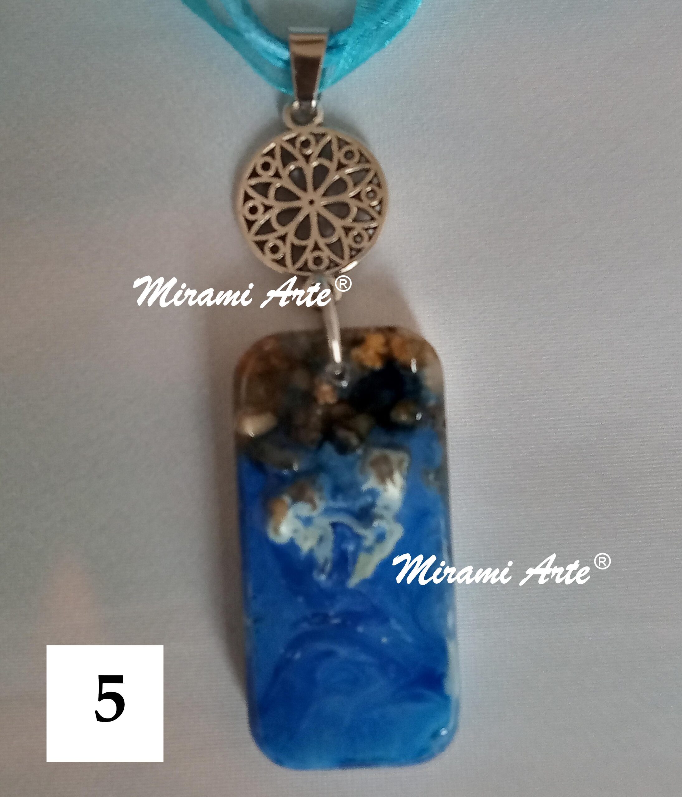 Colgante Nostalgias Playeras en Resina Transparente - Imagen 12